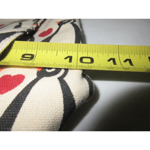 Bungalow 360 Messenger Crossbody Bag Purse Penguins & Hearts Adjustable Strap - Picture 13 of 13